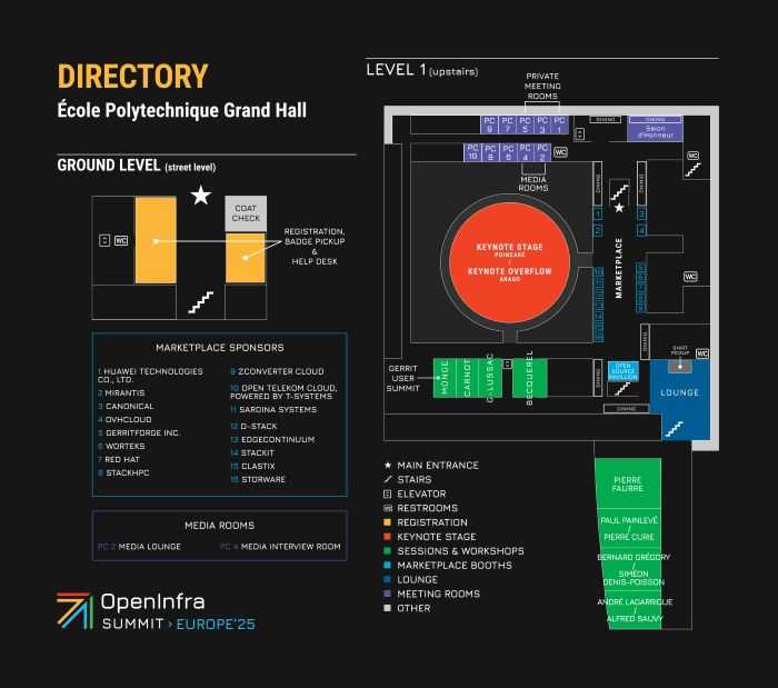 floorplan salon d honneur